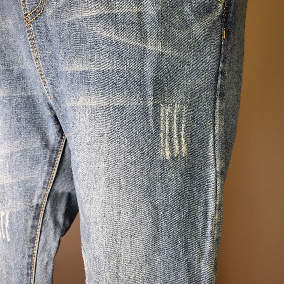 Falmer Heritage Distressed Denim Overalls size Medium - Picture 7 of 9